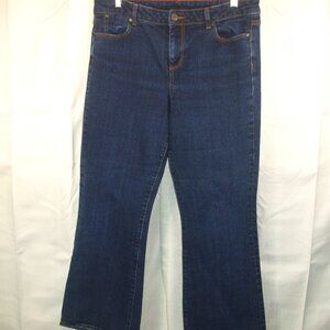 Talbot’s Women’s Heritage Boot Cut Denim Jeans Size 11/ 10 Waist 36 inches